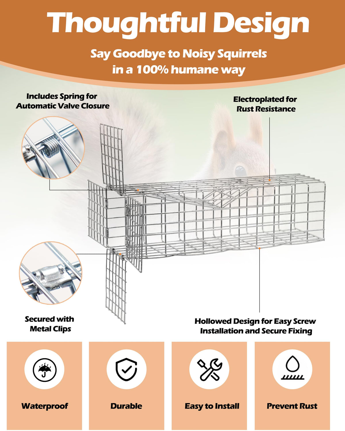 Rokkuon complete kit supports attachment on decks or chimneys