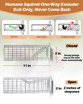 Rokkuon excluder showcases weatherproof metal construction for year‑round use