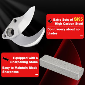 Rokrou SK5 blades stay sharp through many pruning sessions
