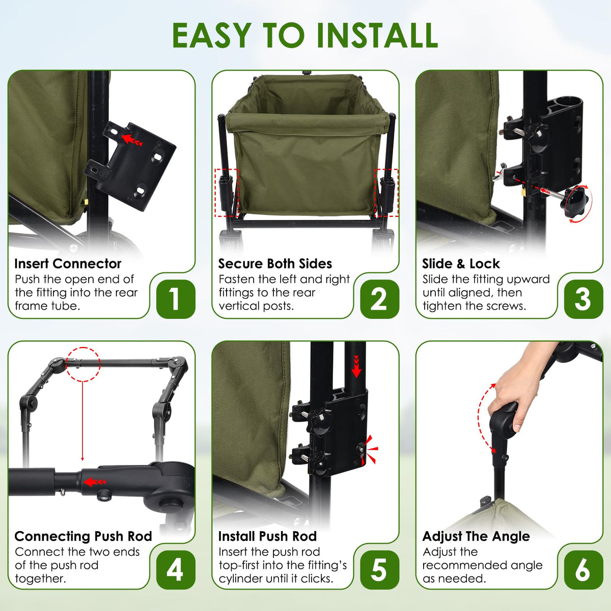 ROMILTON durable-steel-construction delivers sturdy support across seasons.