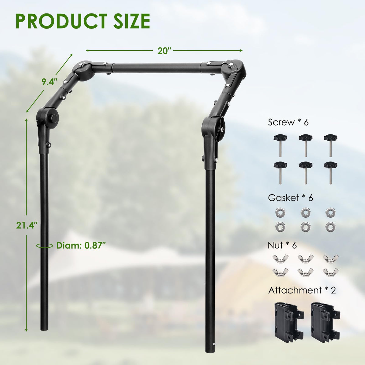 ROMILTON adjustable handle fits square-frame wagons for universal compatibility.