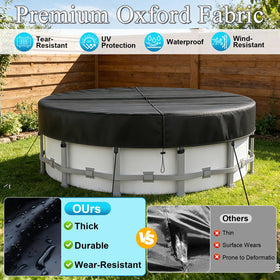 ROMIVO black exterior absorbs heat while silver interior reflects sun.