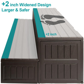 ROMIVO universal-fit steps suitable for hot tubs, RVs, and pools