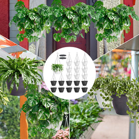 Romooa indoor-outdoor bulk hanging planter for versatile spaces