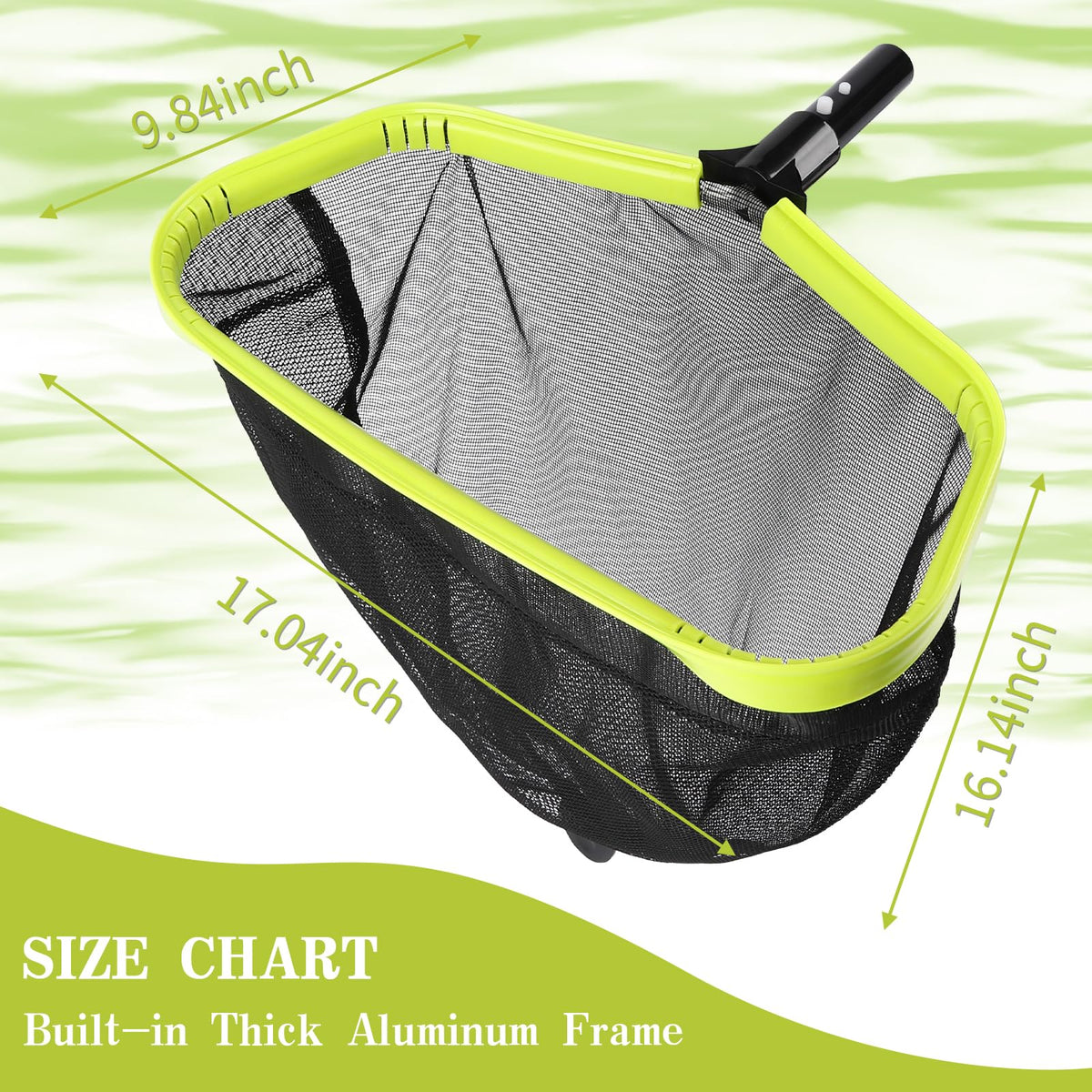 Rongbo versatile tool suitable for pools, spas, ponds, and kids' pools