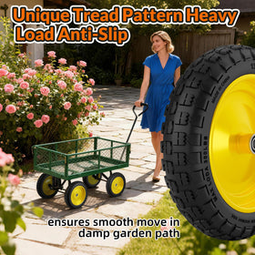 RONPOW axle holes 5/8 and 3/4 inch fit common carts