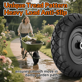 RONPOW tread design delivers smooth rolling and traction