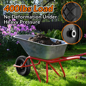 RONPOW wheelbarrow tire bearing 3-4-inch compatibility