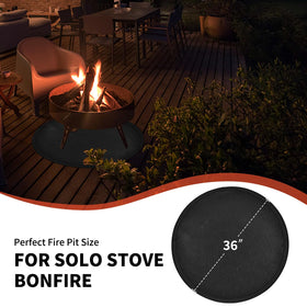 Ronsan versatile outdoor mat for grills, fire pits, and camp stoves.