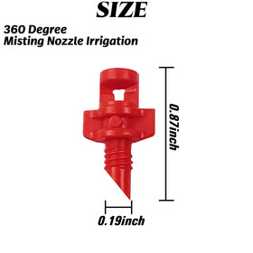 RONYOUNG emitter with all-around spray for efficient lawn watering