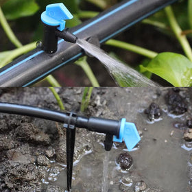 RONYOUNG emitter valves and pipes enable customizable irrigation layouts.