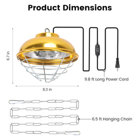Roodike heater assembly shown with mounting setup for easy installation