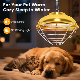 Roodike coop heater quietly warms multiple spaces including ducks and geese