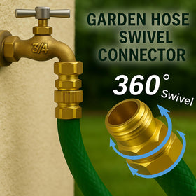 ROOGSIH rubber washer and PTFE tape included for a tighter leak-proof seal.