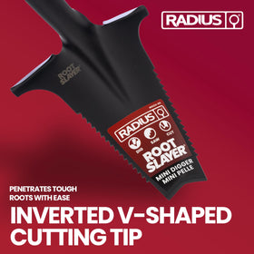 Root Slayer RS224 handle offering superior grip for comfort during use