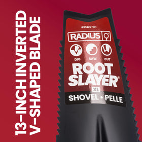 Root Slayer RS225 fiberglass shaft detail for durable leverage
