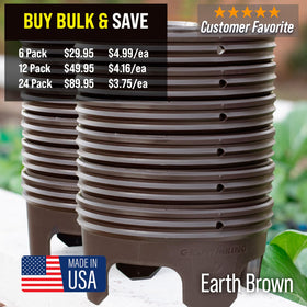 Rooted Promise ring designed for vegetables and herbs in raised beds