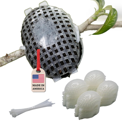 Rooted Promise air layering kit with zip ties pack for quick, clean propagation setup.