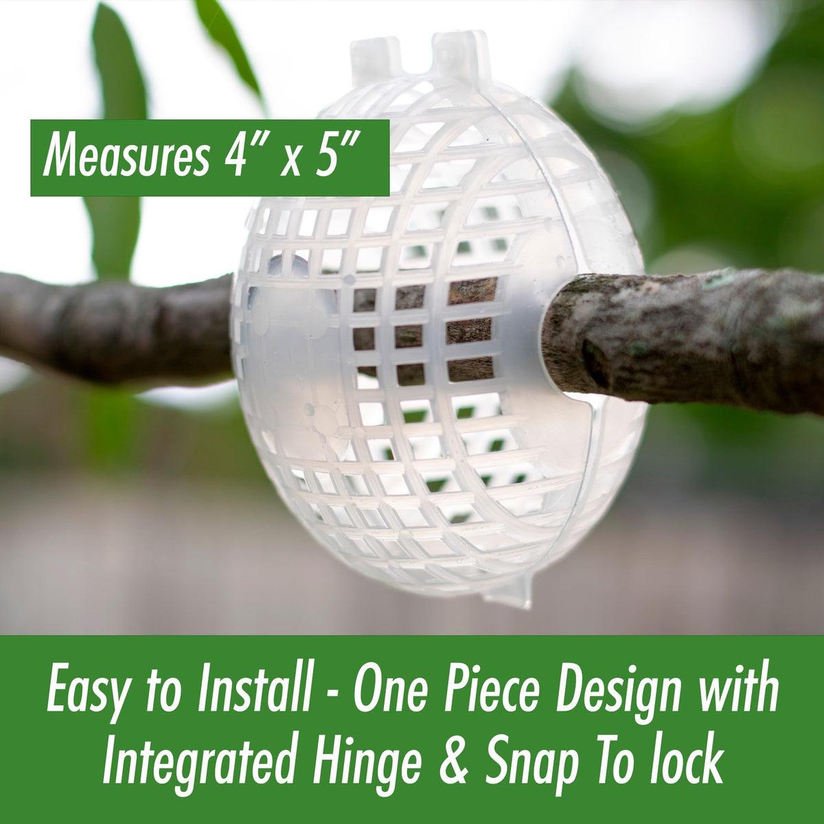 Rooted Promise made-in-USA plastic offers durable outdoor performance.