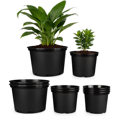 RooTrimmer 10-inch nursery pot with sturdy round design for indoor use