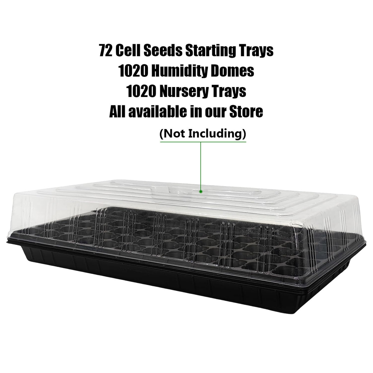 RooTrimmer 10-pack seed trays ideal for starting vegetables and herbs