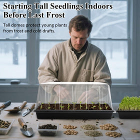 RooTrimmer heavy-duty 1020 seed tray ready for repeated use.