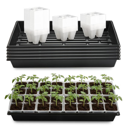RooTrimmer 1020 trays with a heavy-duty base for durable seedling support.