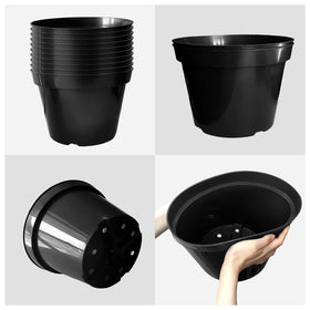RooTrimmer 10 inch thick plastic pot side profile highlights sturdiness