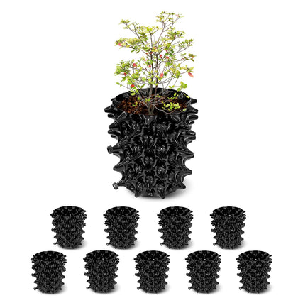 RooTrimmer 1G air pruning container closeup highlighting root-friendly design