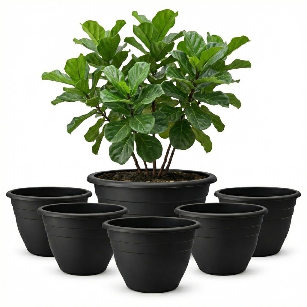 RooTrimmer 20-inch large pot for tall plants offering ample space and easy repositioning