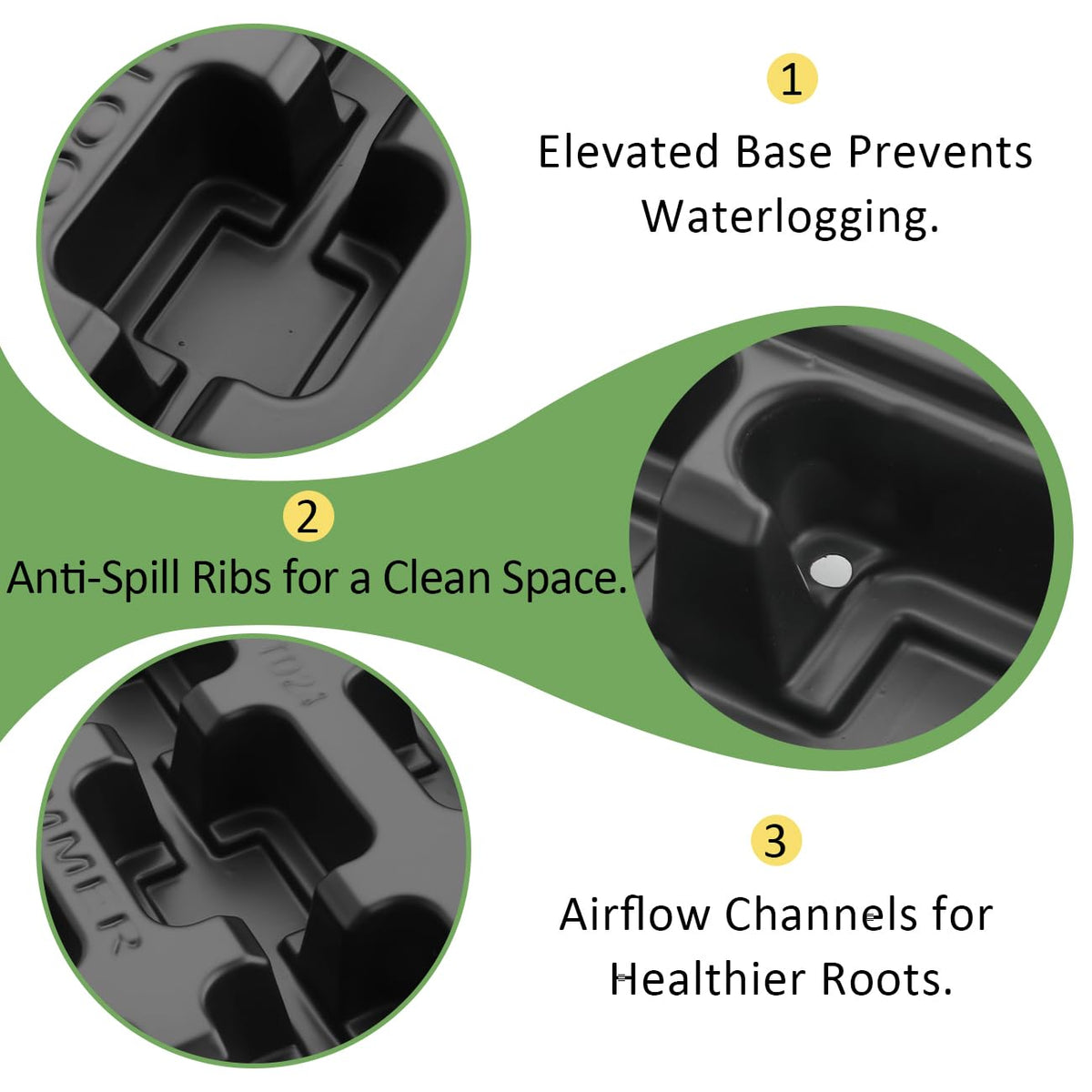 RooTrimmer 24-cell layout suited for microgreens and small herbs.