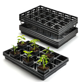 RooTrimmer 24-cell seedling pot tray, ideal for indoor germination.