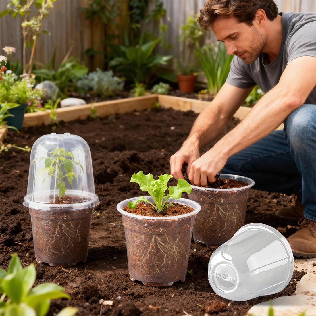 RooTrimmer 30-pack seed starter kit for organized propagation.