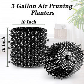 RooTrimmer 3Gallon material closeup shows hard-wearing plastic