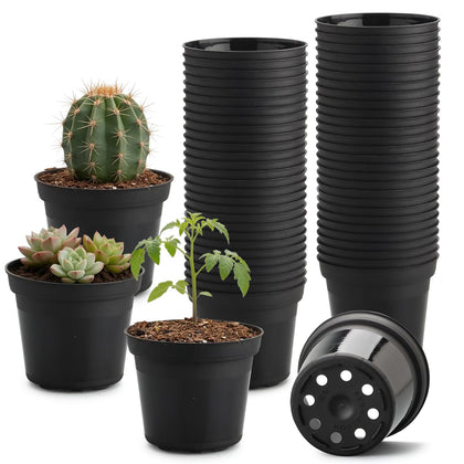 RooTrimmer 3-Inch pot with drainage and raised base for seedlings