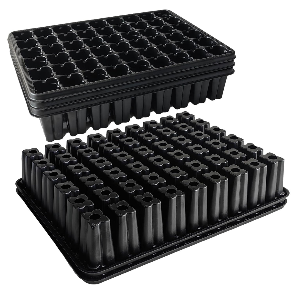 RooTrimmer 54-cell seed starter tray ready for efficient seed sowing and transplanting