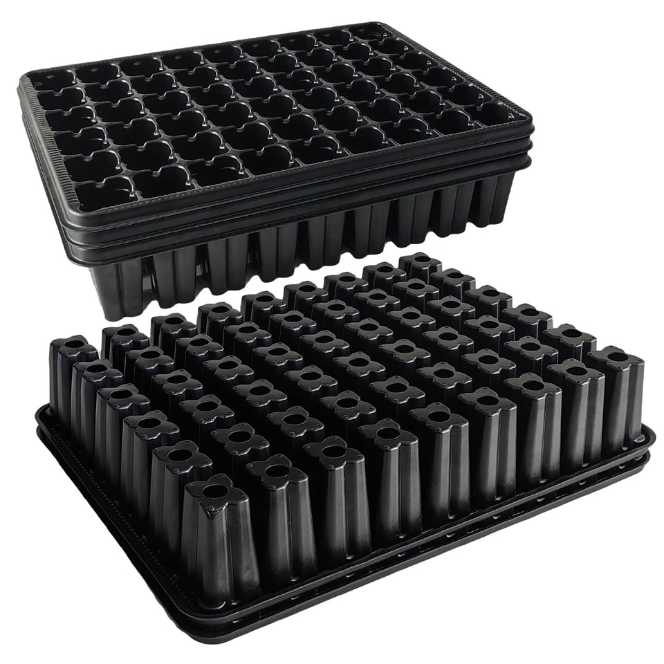 RooTrimmer 54-cell seed starter tray ready for efficient seed sowing and transplanting
