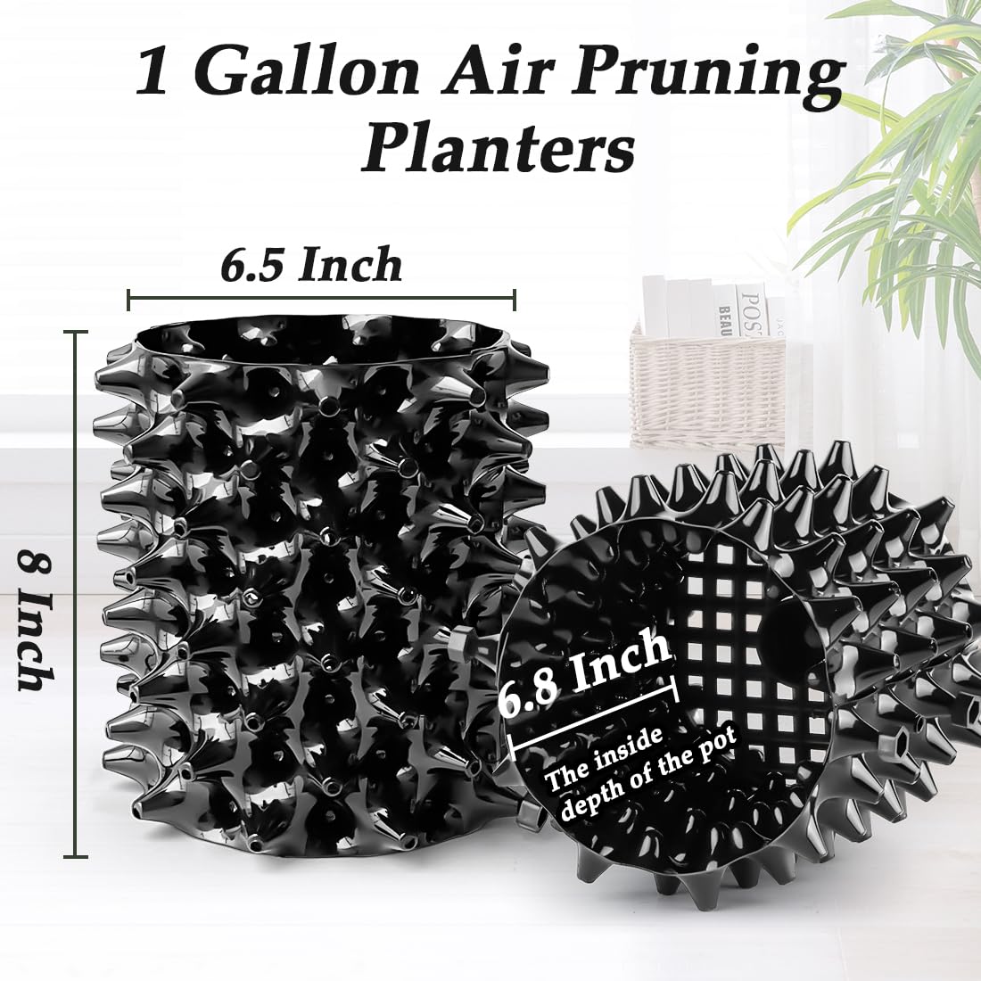 RooTrimmer air pruning container side view showing breathable walls