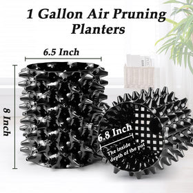 RooTrimmer air pruning container side view showing breathable walls