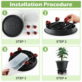 RooTrimmer black modern design suits indoor and outdoor spaces.