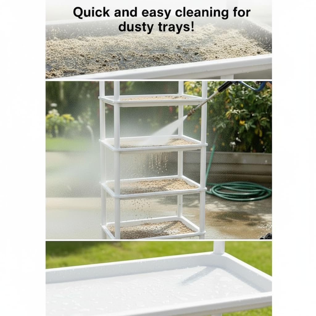 RooTrimmer bottom watering design prevents overwatering and plant stress