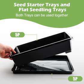 RooTrimmer BPA-free tray highlighting safe reusable design for seedlings