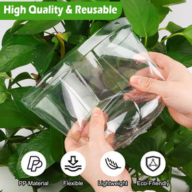 RooTrimmer clear dome — durable, ultra-transparent lid supports steady moisture levels