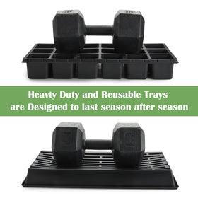 RooTrimmer durable plastic texture demonstrates long-lasting use in indoor or outdoor gardens