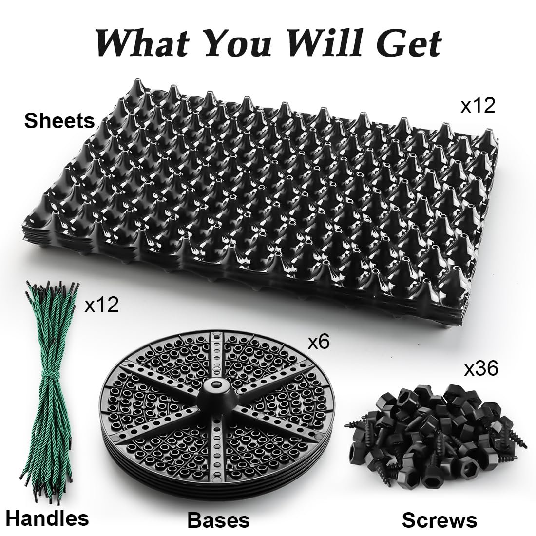 RooTrimmer easy assembly and disassembly for storage and reuse