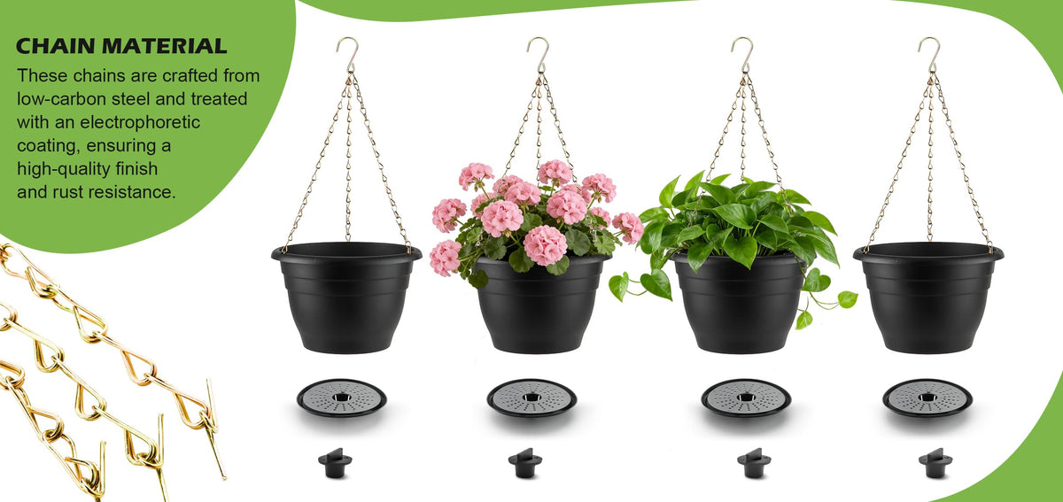 RooTrimmer easy-install chain enables quick hanging setup