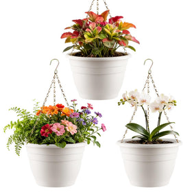 RooTrimmer hanging planter set, 11inch, ideal for versatile indoor or outdoor use
