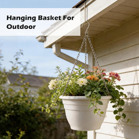 RooTrimmer hanging planter chain included for quick, sturdy hanging