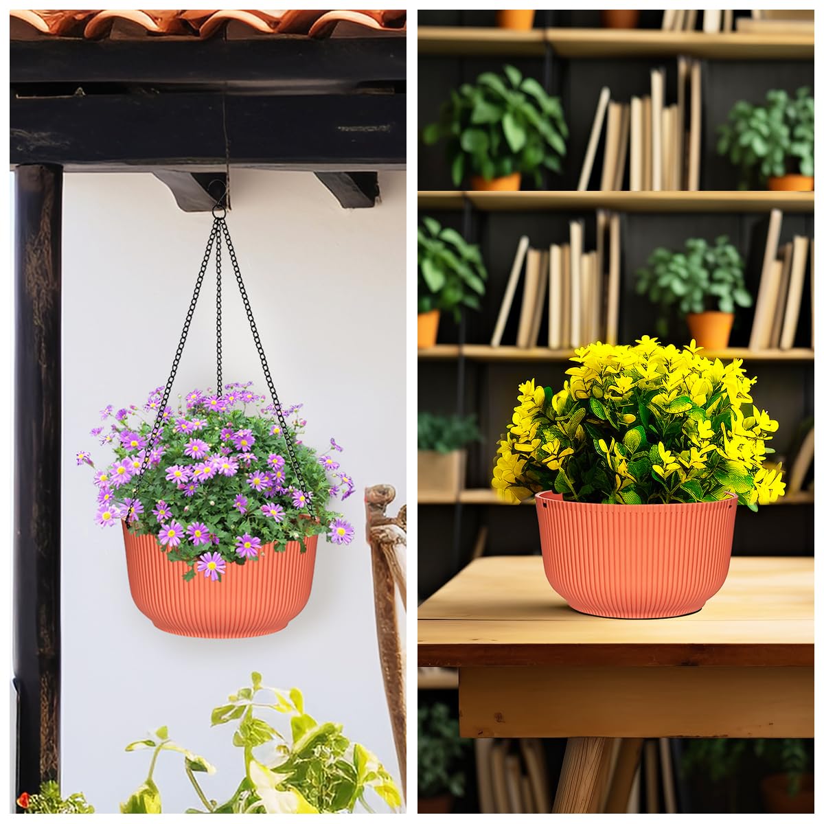 RooTrimmer removable chains enable tabletop display options.