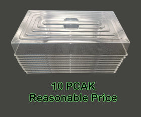 Humidifying dome from RooTrimmer accelerates germination by maintaining consistent humidity.